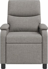 vidaXL Κάθισμα μασάζ Taupe Ύφασμα
