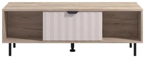 Τραπεζάκι Σαλονιού Vandea Γκρί Δρύς - Cashmere 121x55x42 εκ.