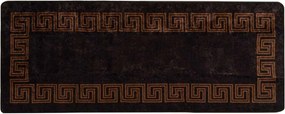 vidaXL Χαλί Runner MARSA Μαύρο 100 x 250 cm Πολυέστερ και PVC