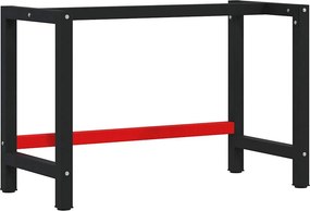 Πάγκος εργασίας vidaXL 140x60x81,5 cm μασίφ ξύλο δρυς