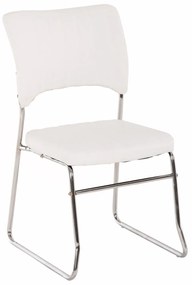 ΚΑΡΕΚΛΑ QUENTI HM1071.02 ΛΕΥΚΗ 52x60x85 εκ.