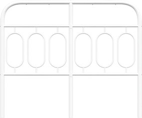 vidaXL Ανταλλακτικό κεφαλάρι Λευκό 120 εκ. Μεταλλικό