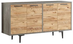 Sideboard Jethro sonoma-cement 138x40x73cm 138x40x73 εκ.