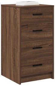 vidaXL Μπουφές  Καφέ δρυός 40x41x75 εκ. Επεξεργασμένο ξύλο