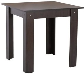 ΤΡΑΠΕΖΙ ΚΟΥΖΙΝΑΣ KELVIN HM2427.02, 80x80x77Υεκ., WENGE