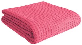 Beauty Home Πικέ υπέρδιπλη waffle Art 1990 Fuchsia 230x240 Φουξ