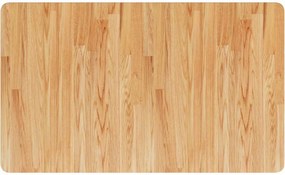 vidaXL Πάγκος Μπάνιου Ανοιχτό Καφέ 100x60x2,5 εκ. Επεξ. Μασίφ Ξύλο