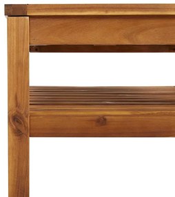 vidaXL Τραπεζάκι Σαλονιού 65 x 65 x 35 εκ. από Μασίφ Ξύλο Ακακίας