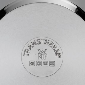 Σετ κατσαρόλες WMF Provence Plus 5, 9 μέρη, Ανοξείδωτο ατσάλι 18/10, Πάτος TransTherm πολλαπλών στρώσεων, Επαγωγή, Ασημί
