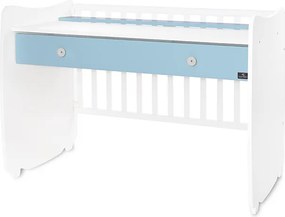 BED DREAM 70/140 NEW  COLOUR WHITE/BABY BLUE