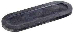 Πλατώ Σερβιρίσματος FAV230 20x7x1cm Black Espiel Marble