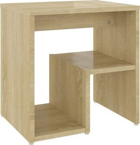 vidaXL Κομοδίνα 2 τεμ. Sonoma Δρυς 40 x 30 x 40 εκ. από Επεξ. Ξύλο