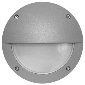 Απλίκα Φωτιστικό Τοίχου IP54 G9 11W Φ6cm LED Σκίαστρο Lumen-3-97226-Γκρι 3-97226