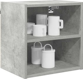 vidaXL Κρεμαστό ντουλάπι Σκυρόδεμα Γκρι 40 x 29,5 x 40 εκ.