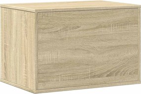 vidaXL Τουαλέτα Γάτας Περίφραξη Sonoma Δρυς 60x40x40εκ Επεξεργασμ Ξύλο