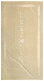 Πετσέτα Θαλάσσης (90x170) Greenwich Polo Club Beach 4062 Ivory