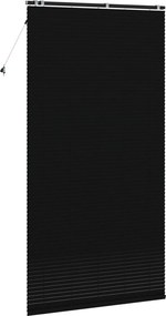 vidaXL Βενετσιάνικη Σκίαση Μαύρο 125 x 250 cm 35 mm