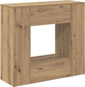 vidaXL Τεχνίτικη Δρυς 82 x 29 x 74 εκ.