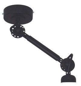 Φωτιστικό Οροφής - Πλαφονιέρα HL-C 10S B FOCUS BLACK SMALL CEILING BASE - Μέταλλο - 77-3298