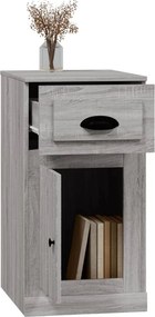 vidaXL Ντουλάπι με Συρτάρι Γκρι Sonoma 40 x 50 x 75 εκ. Επεξεργ. Ξύλο