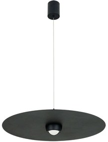 Φωτιστικό Οροφής 2587 Φ55x200cm Dim Led 1300lm 21W 3000K Black