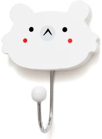 Κρεμαστράκι Τοίχου (7x6x1.2) Petit Monkey White Koala PTM-HKFWHITE