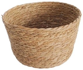 Καλάθι 00.06.61379 Φ23x15cm Ψάθινο Natural Ψάθα
