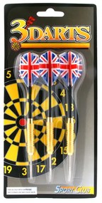 Σετ Βελάκια με Σκληρή Μύτη 3τμχ - Darts Set