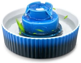 VEVOR Ceramic Cat Water Fountain 2.1 L Cupcake Pet Fountain for Cats and Dogs