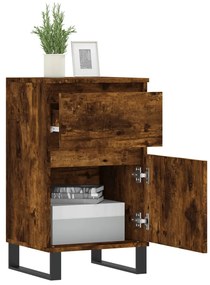vidaXL Ντουλάπια 2 τεμ. Καπνιστή Δρυς 40x35x70 εκ. από Επεξεργ. Ξύλο