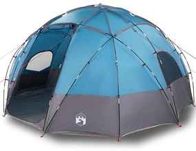 vidaXL Σκηνή Camping με στέγη Μπλε 475 x 475 x 235 εκ. Πολυεστέρας