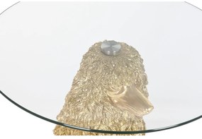 Βοηθητικό Τραπέζι Home ESPRIT Χρυσό 60,5 X 60,5 X 62 CM