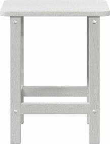 vidaXL Τραπεζάκι Πλευράς Λευκό 38 x 38 x 46 εκ. Πολυαιθυλένιο