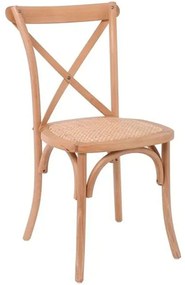 Καρέκλα Destiny Natural Ε7020,3 48x52x89cm Rattan, Wood