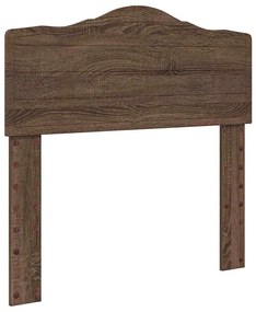 vidaXL Κεφαλάρι με κεφαλάρι Καφέ δρυς 75 cm Επεξεργασμένο ξύλο