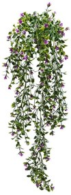 Τεχνητό Κρεμαστό Φυτό Με Ανθάκια 00-20431-4 30x70/80cm Green-Fuchsia Marhome Συνθετικό Υλικό