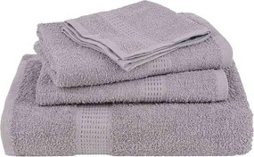 vidaXL Πετσέτες FROGN 2 τεμ. Γκρι 100x200 εκ. 360 γρ./μ²