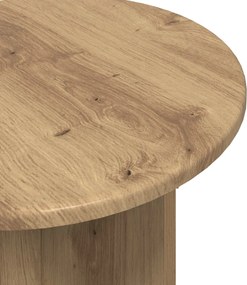 vidaXL Σετ βοηθητικά τραπεζάκια με αποθήκευση 2 pcs Artisan Δρυς