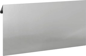 vidaXL Φράκτης σαλιγκαριών 4 pcs 50 x 3,5 x 25 εκ Ασημί