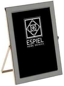 Κορνίζα FAM607 15x20cm Gold-Grey Espiel Μέταλλο