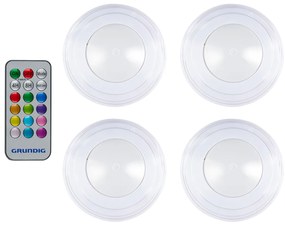 Διακοσμητικά Φωτιστικά LED Με Τηλεχειριστήριο (4τμχ) Grundig 871125225996