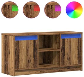 vidaXL Ντουλάπι TV Καφέ 100 x 34 x 50 εκ Επεξεργασμένο ξύλο
