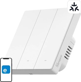 SONOFF M5-3C-86W WiFi Matter smart wall switch (3-channel)