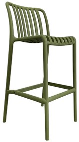 ΣΚΑΜΠΟ BAR ARTELIBRE TAHITI ΠΡΑΣΙΝΟ PP 47X38X102CM
