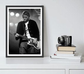 Πόστερ &amp;  Κάδρο Kurt Cobain MV066 21x30cm Εκτύπωση Πόστερ (χωρίς κάδρο)