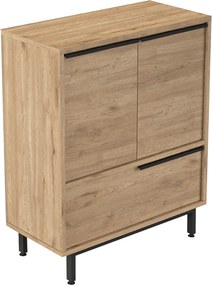 Παπουτσοθήκη Καρυδιά ON 74,8x35,5x90,4