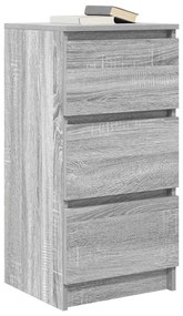 Ντουλάπι Γκρι Sonoma 37,5x35x76 εκ. Ξύλινο μηχανουργικό ξύλο 861729