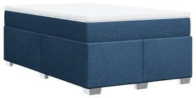 ΚΡΕΒΑΤΙ BOXSPRING ΜΕ ΣΤΡΩΜΑ ΜΠΛΕ 120X200 ΕΚ. ΥΦΑΣΜΑΤΙΝΟ 3285129