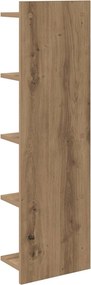 vidaXL Ράφι Τοίχου 2 pcs Artisan Δρυς 30 x 15 x 100 εκ