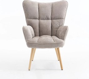 Πολυθρόνα (79x72.5x99) Spitishop Commodore Taupe